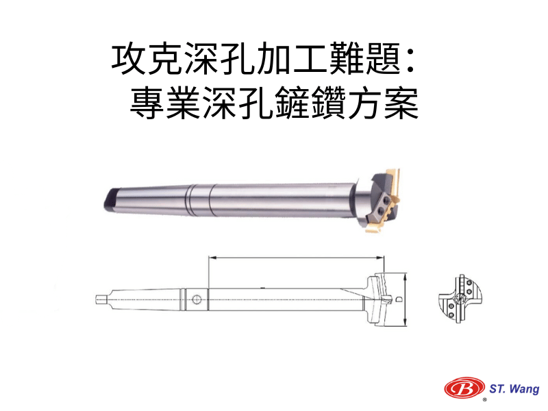 攻克深孔加工難題：高效精密深孔鑽方案
